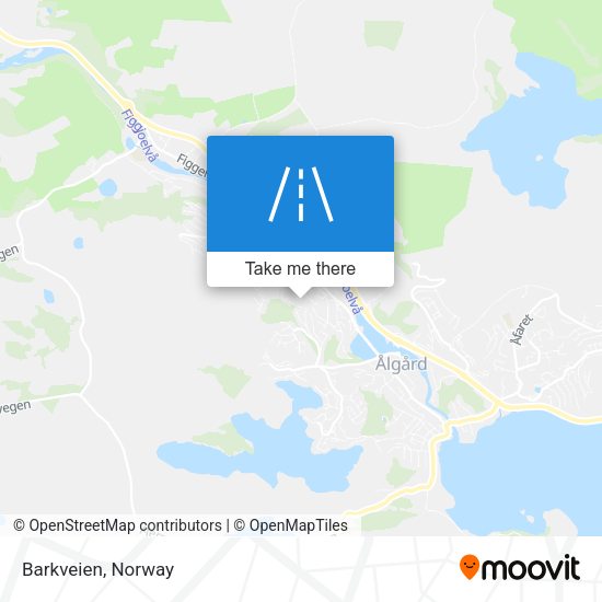 Barkveien map