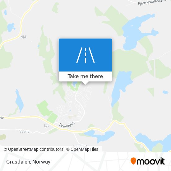 Grasdalen map