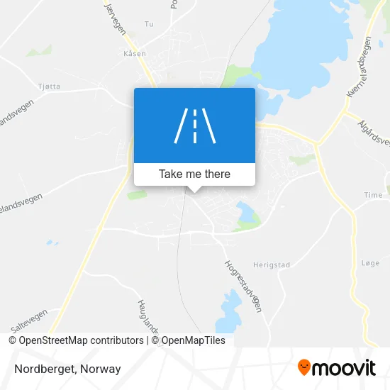 Nordberget map