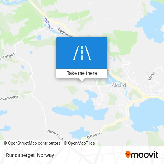 Rundaberget map
