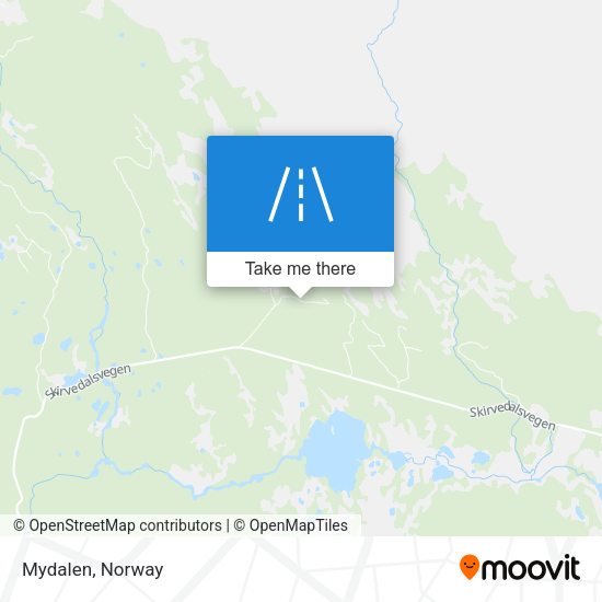 Mydalen map