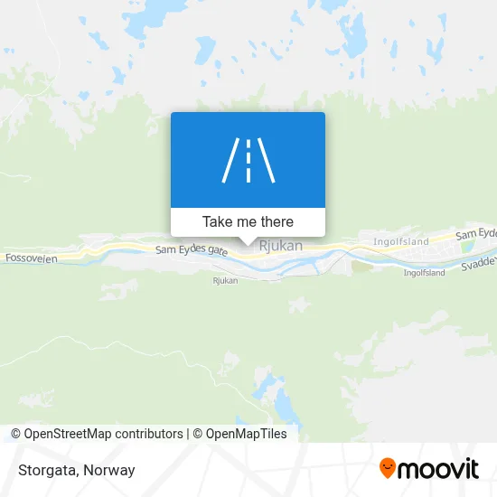 Storgata map