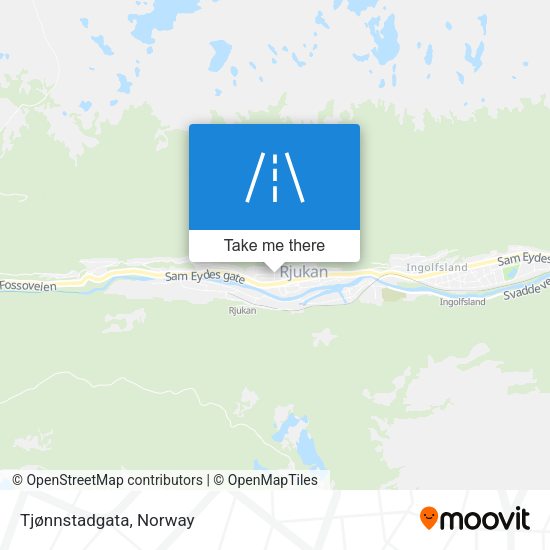 Tjønnstadgata map