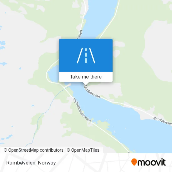 Rambøveien map