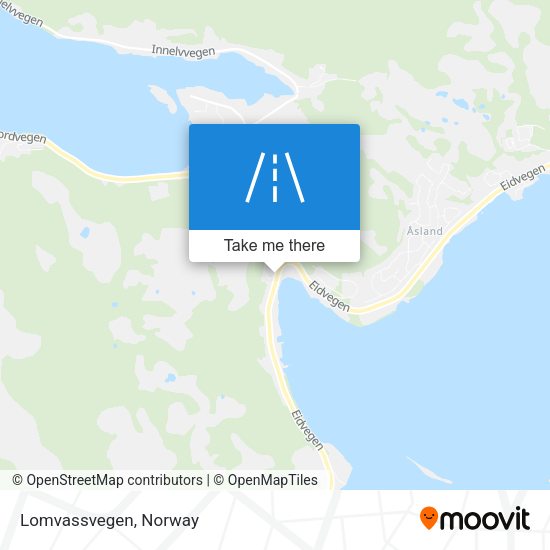 Lomvassvegen map