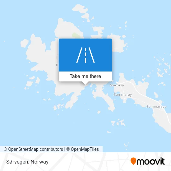 Sørvegen map