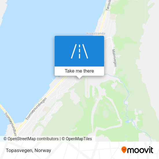 Topasvegen map