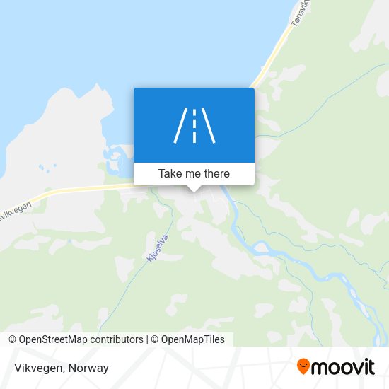 Vikvegen map