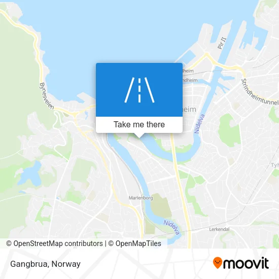 Gangbrua map