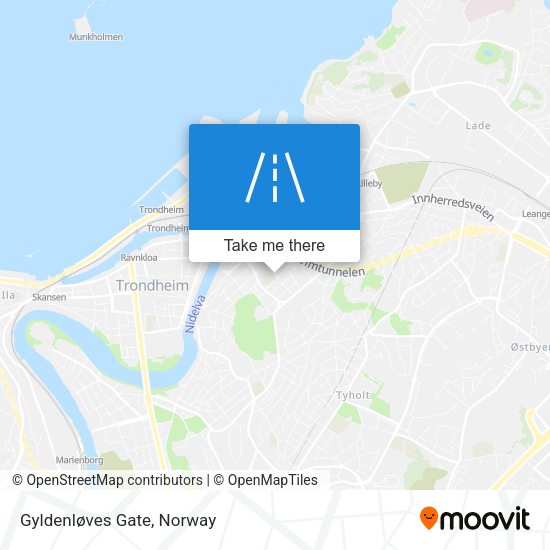 Gyldenløves Gate map