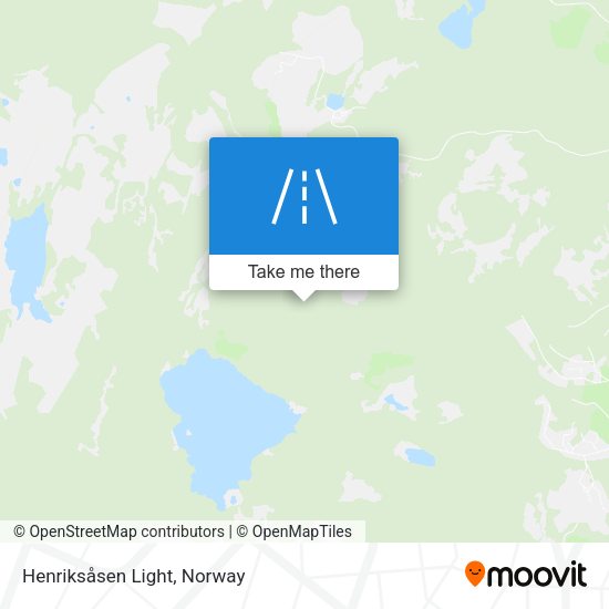 Henriksåsen Light map