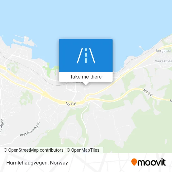 Humlehaugvegen map