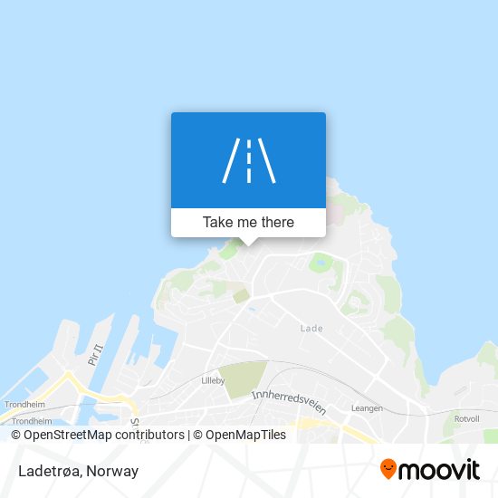 Ladetrøa map