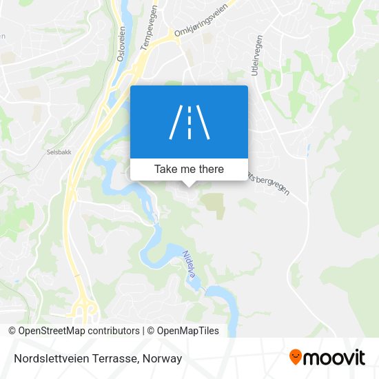 Nordslettveien Terrasse map