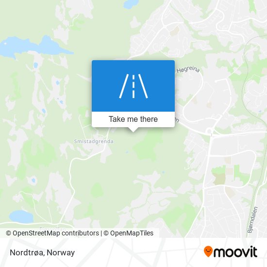 Nordtrøa map