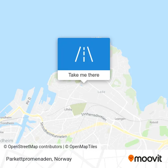 Parkettpromenaden map