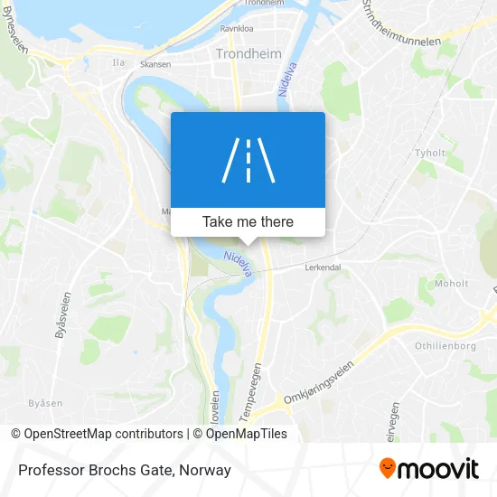 Professor Brochs Gate map
