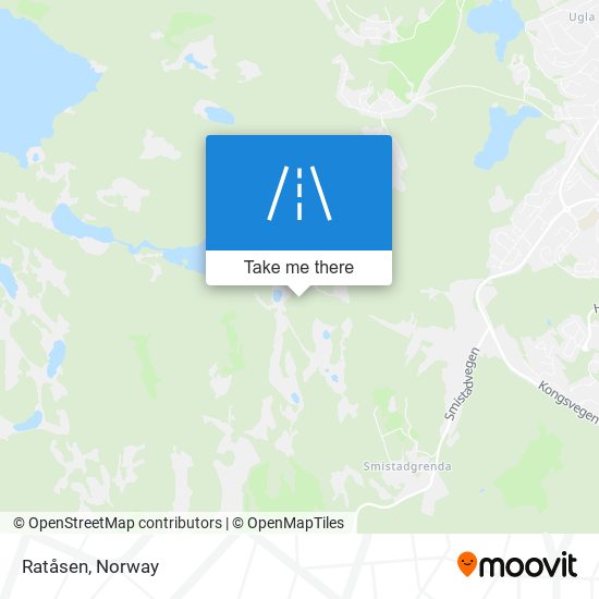 Ratåsen map