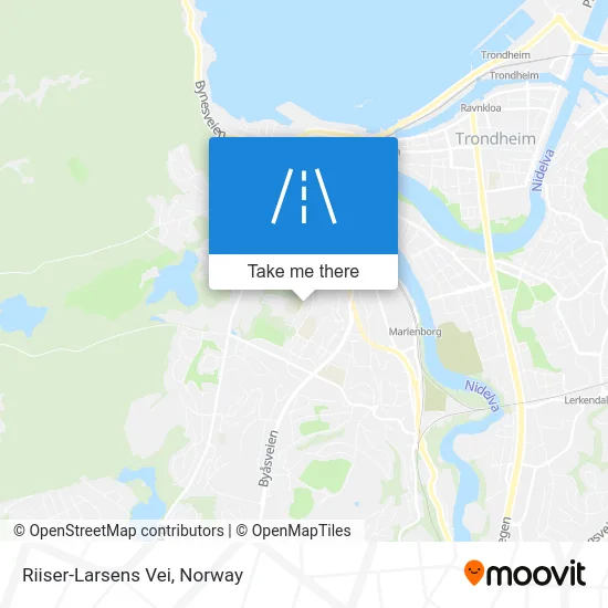 Riiser-Larsens Vei map