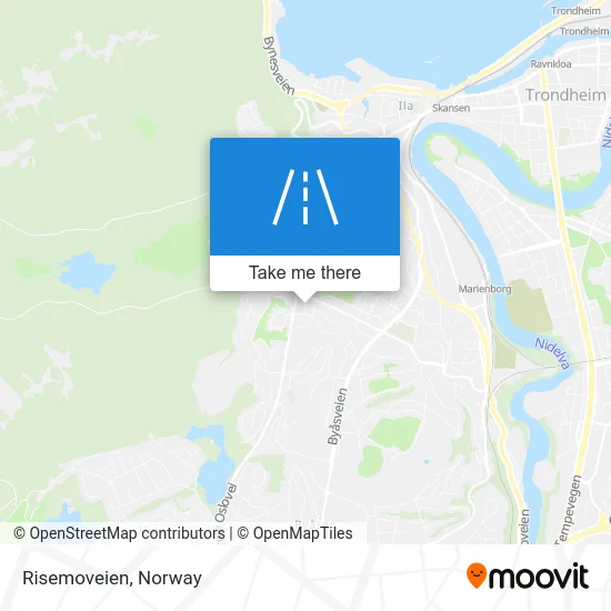 Risemoveien map