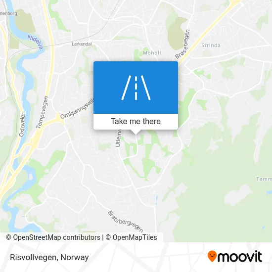 Risvollvegen map