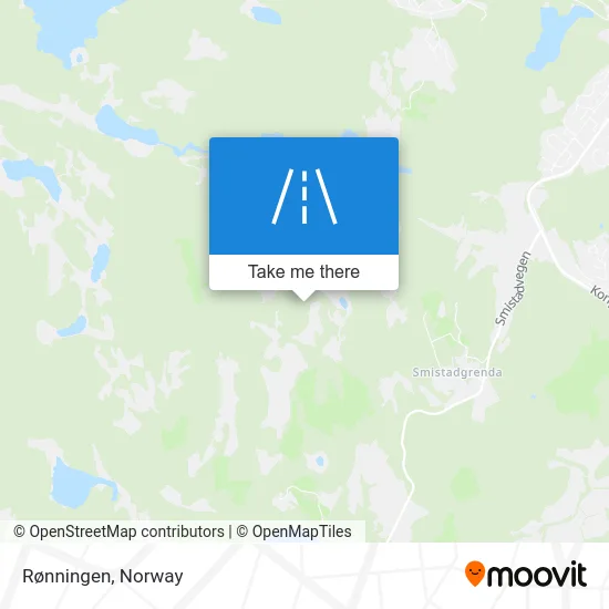Rønningen map