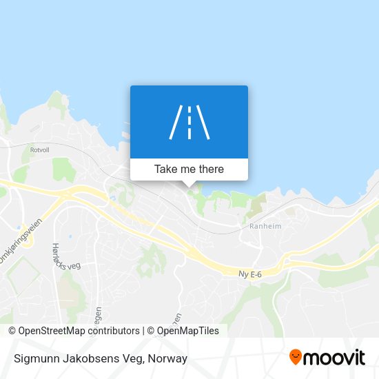 Sigmunn Jakobsens Veg map