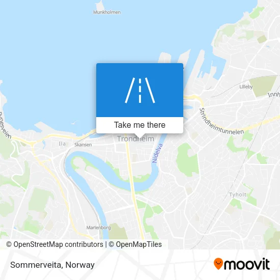 Sommerveita map