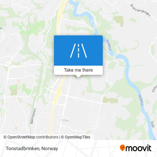 Tonstadbrinken map