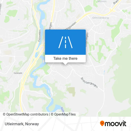 Utleirmark map