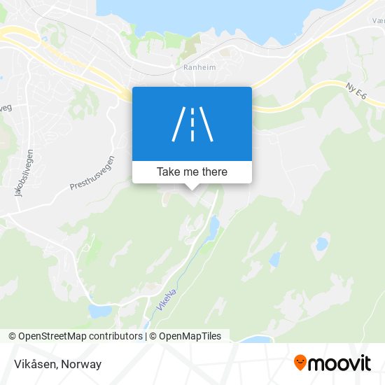 Vikåsen map