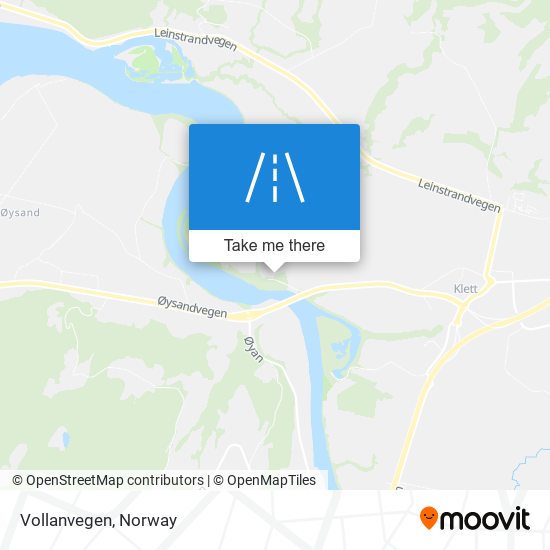 Vollanvegen map