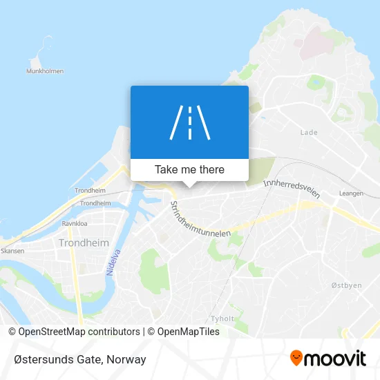 Østersunds Gate map