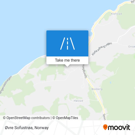 Øvre Sofustrøa map