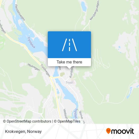 Krokvegen map