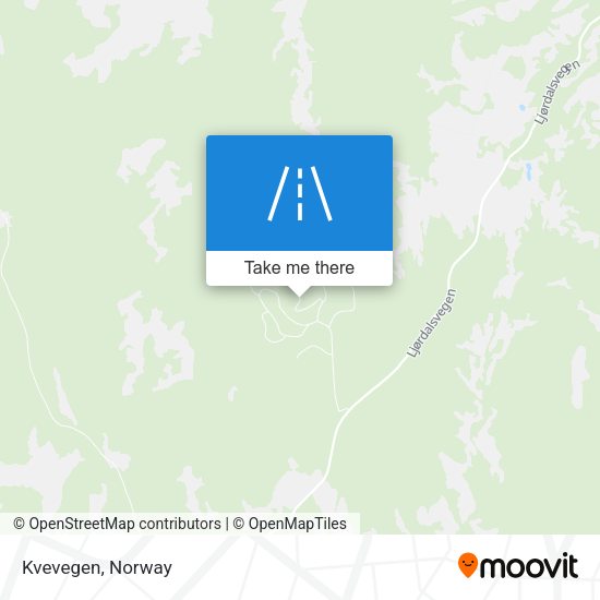 Kvevegen map