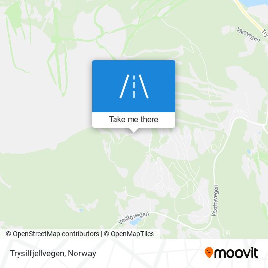 Trysilfjellvegen map