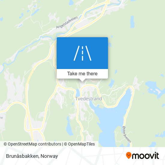 Brunåsbakken map