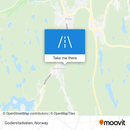 Goderstadveien map