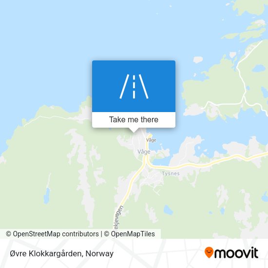 Øvre Klokkargården map