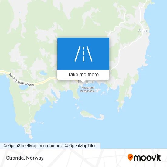 Stranda map