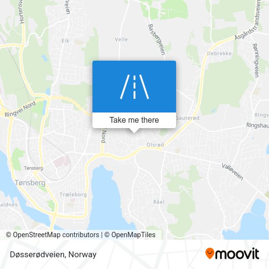 Døsserødveien map