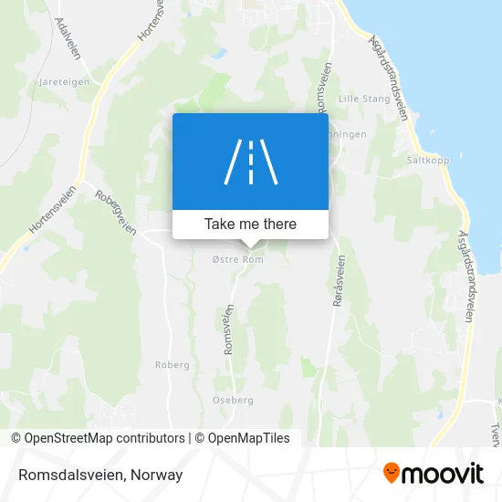 Romsdalsveien map