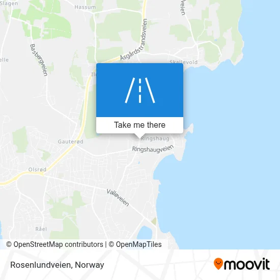 Rosenlundveien map