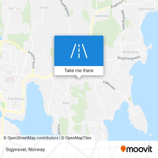 Sigynsvei map