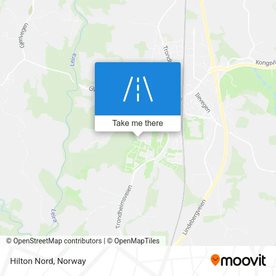 Hilton Nord map
