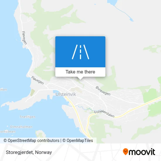 Storegjerdet map