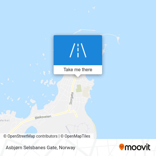 Asbjørn Selsbanes Gate map