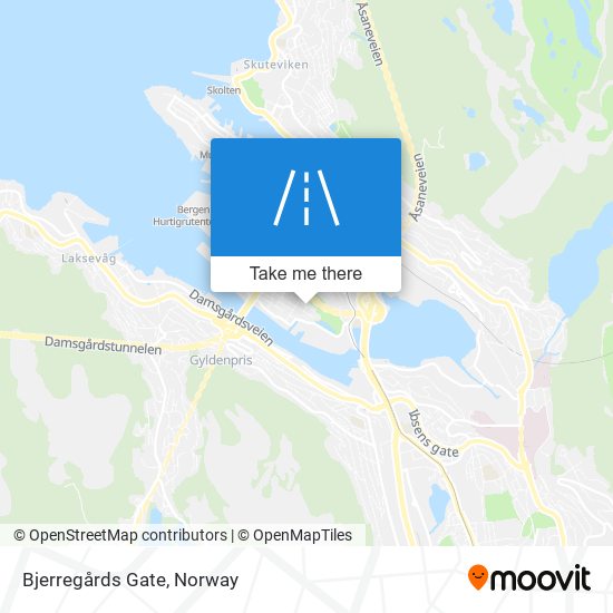 Bjerregårds Gate map