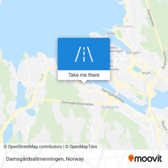 Damsgårdsallmenningen map